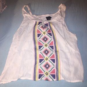 Boho crop top